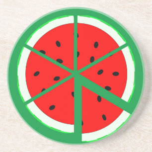 Watermelon Wedge Coaster