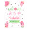 Watermelon Welcome Baby Shower Poster