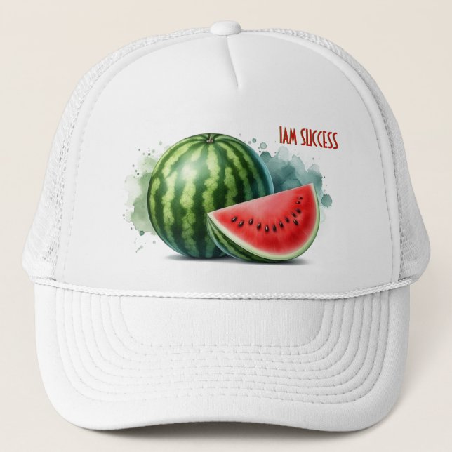 WATERMELON WISDOM TRUCKER HAT (Front)