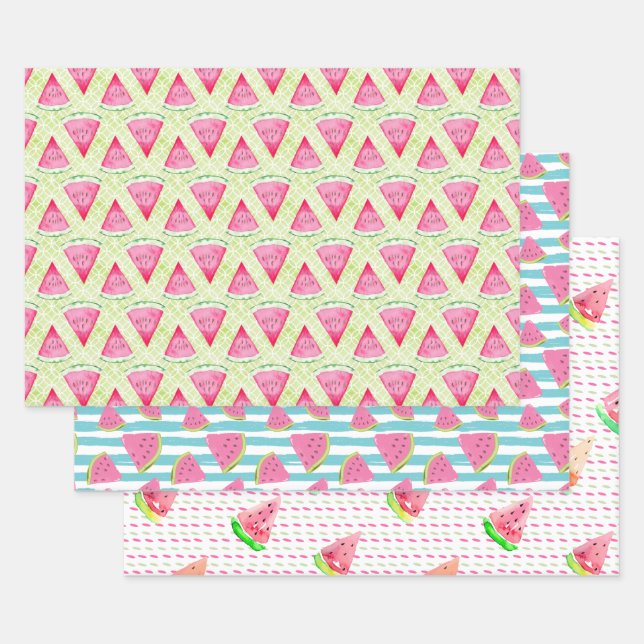 Watermelon Wrapping Paper Sheet (Set)