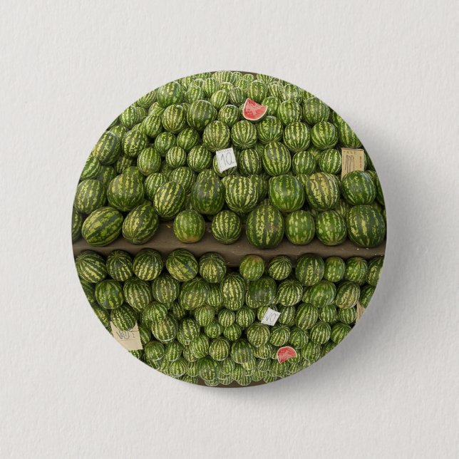 Watermelons 6 Cm Round Badge (Front)