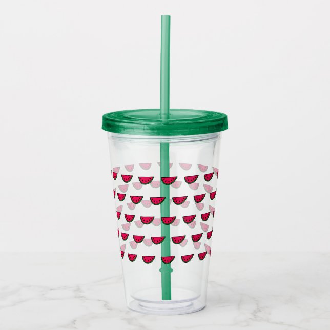 Watermelons Acrylic Tumbler (Front)