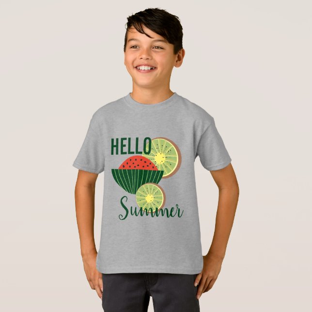 Watermelons and kiwis T-Shirt (Front Full)