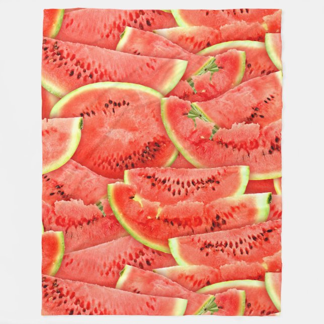 watermelons fleece blanket (Front)