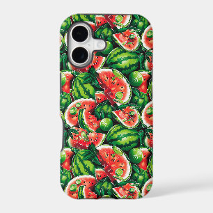 Watermelons, lime, watermelon leaves, small lime f