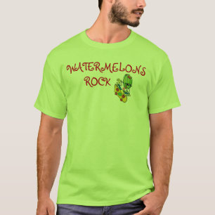 "Watermelons Rock" Fruit Novelty Shirt