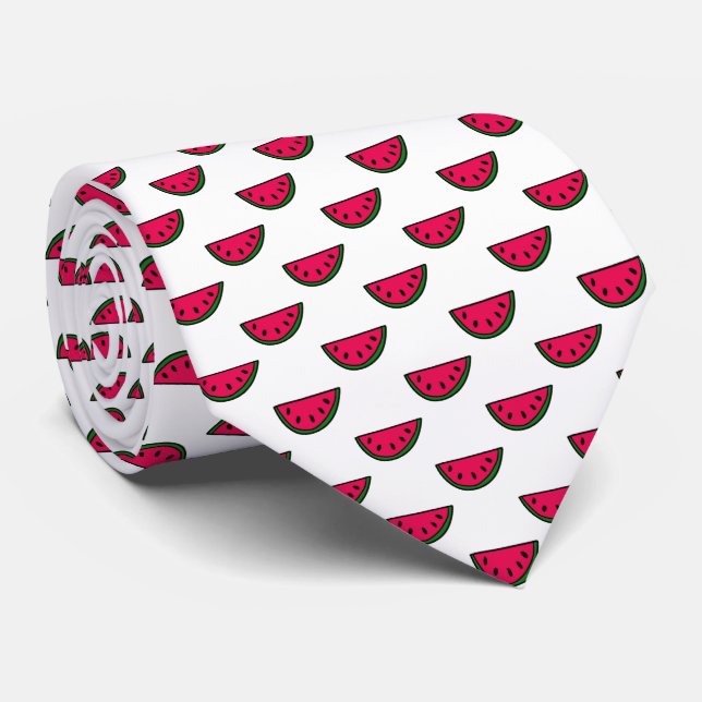 Watermelons Tie (Rolled)