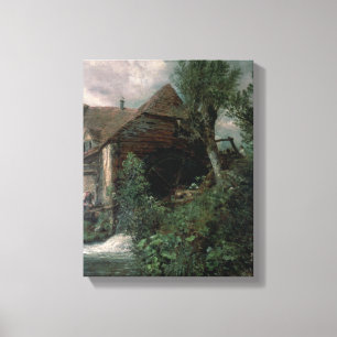 Watermill at Gillingham, Dorset Canvas Print