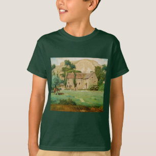 Watermill at the Foot of a Mountain T-Shirt