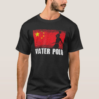 Waterpolo Sport China Flag Chinese Water Polo Play