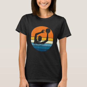 Waterpolo Sports Retro Vintage Sunset Water Polo P
