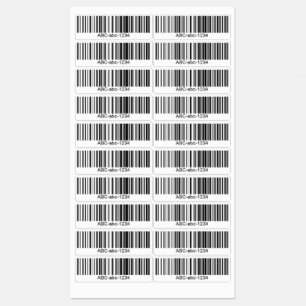Waterproof Custom Barcode Label for Any Surfaces