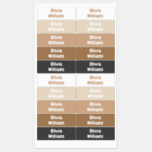 Waterproof Daycare Back to School Kids Girl's Name