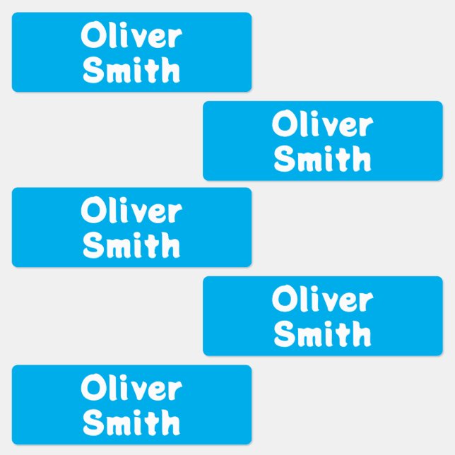 Waterproof Daycare Camp School Kid Girl Boy Name (Group)