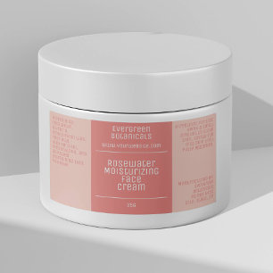 waterproof minimalist beauty label - dusty rose