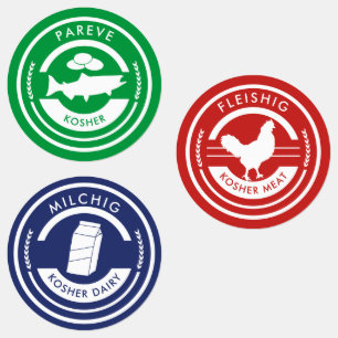 Waterproof Pareve Milchig Fleishig  Kosher