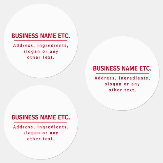 Waterproof Red & White Multi-Purpose (Group)