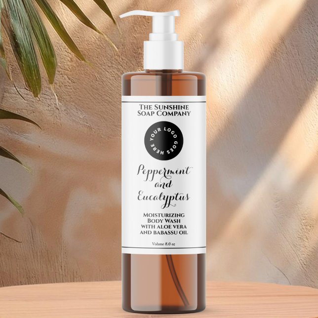 Waterproof white cosmetics bottle label add logo (Creator Uploaded)