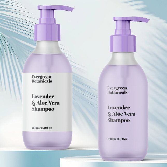 Waterproof White or Clear Cosmetics Bottle Label (Creator Uploaded)