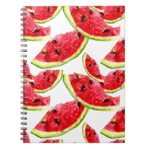 Waterrmelon pattern notebook