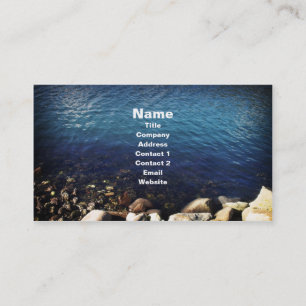 Waters Edge, business card template