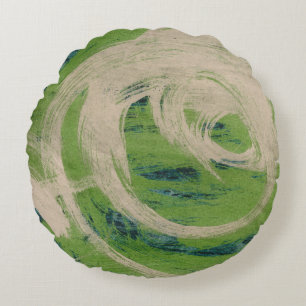 Water's Edge Round Cushion