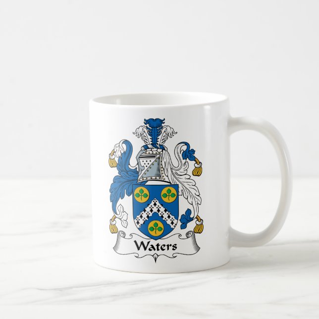 Waters Family Crest Coffee Mug (Right)