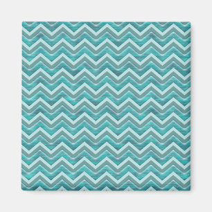 Waters Glitter Chevron Pattern Magnet