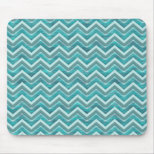 Waters Glitter Chevron Pattern Mouse Mat