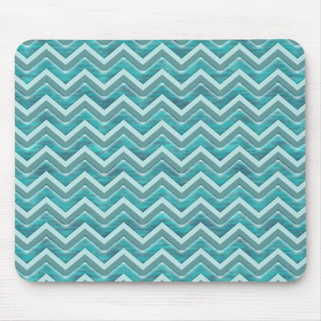 Waters Glitter Chevron Pattern Mouse Mat (Front)