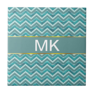 Waters Glitter Chevron Pattern Tile