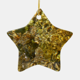 Waters of the Kaweah River Ceramic Tree Decoration
