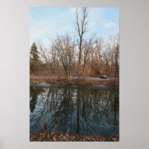 Waterscape Reflections Poster