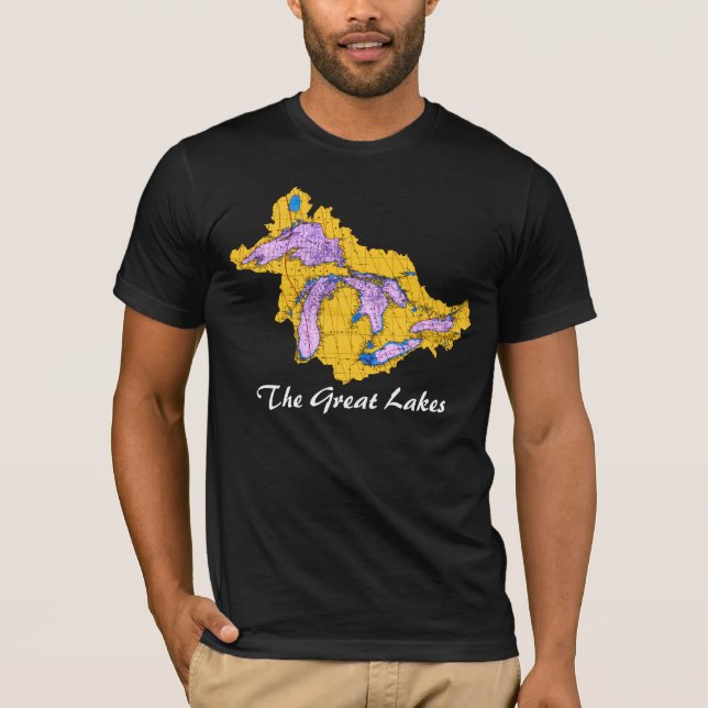 Watershead, The Great Lakes T-Shirt (Front)