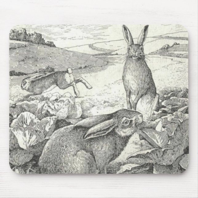 Watership Down Mouse Mat (Front)