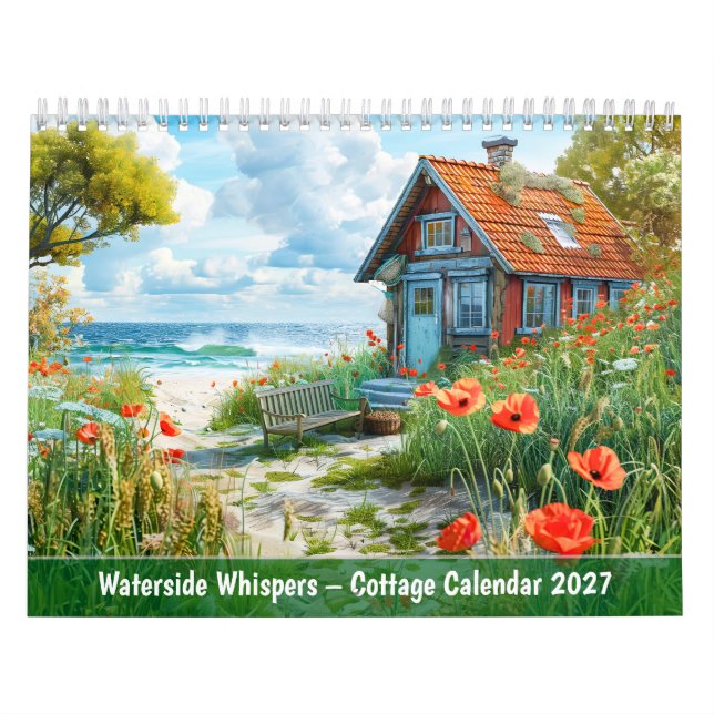Waterside Whispers – Cottage Calendar (Cover)