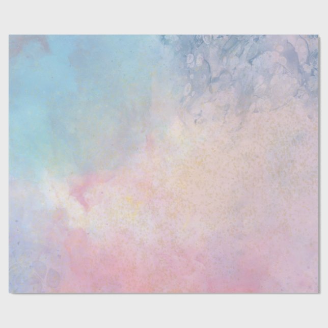 Watersmear  wrapping paper (Flat)