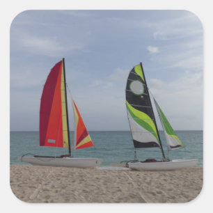 Watersports Cayo Santa Maria, Cuba Square Sticker