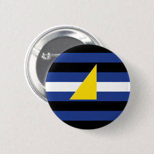 Watersports Pride Flag 6 Cm Round Badge