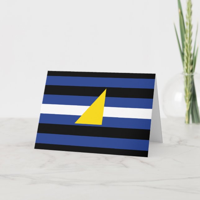 Watersports Pride Flag Card (Front)