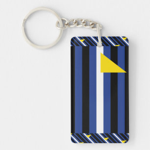 WATERSPORTS PRIDE FLAG KEY RING