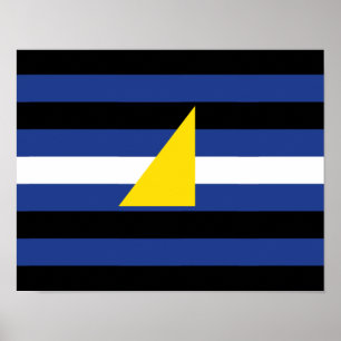Watersports Pride Flag Poster