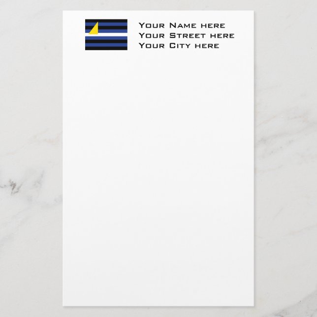 WATERSPORTS PRIDE FLAG STATIONERY (Front)