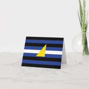 Watersports Pride Flag Thank You Card
