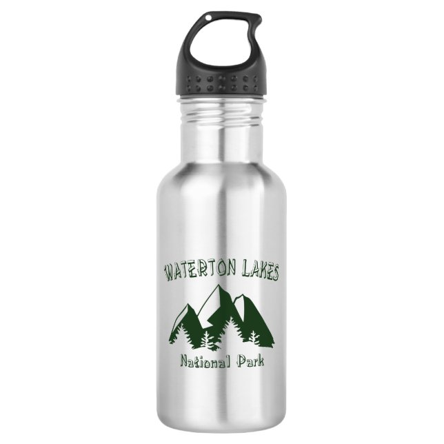 Waterton Lakes National Park 532 Ml Water Bottle (Front)