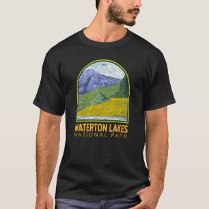 Waterton Lakes National Park Canada Travel Vintage T-Shirt