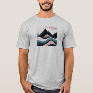 Waterton Lakes National Park Coloured Hills T-Shirt