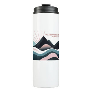 Waterton Lakes National Park Coloured Hills Thermal Tumbler