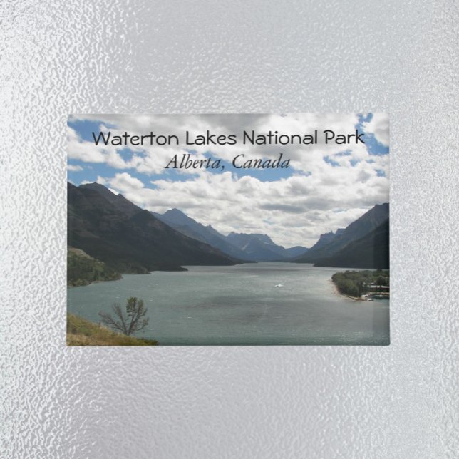 Waterton Lakes National Park Landscape Magnet (In Situ Fridge)