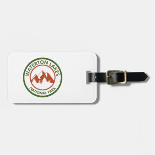 Waterton Lakes National Park Luggage Tag